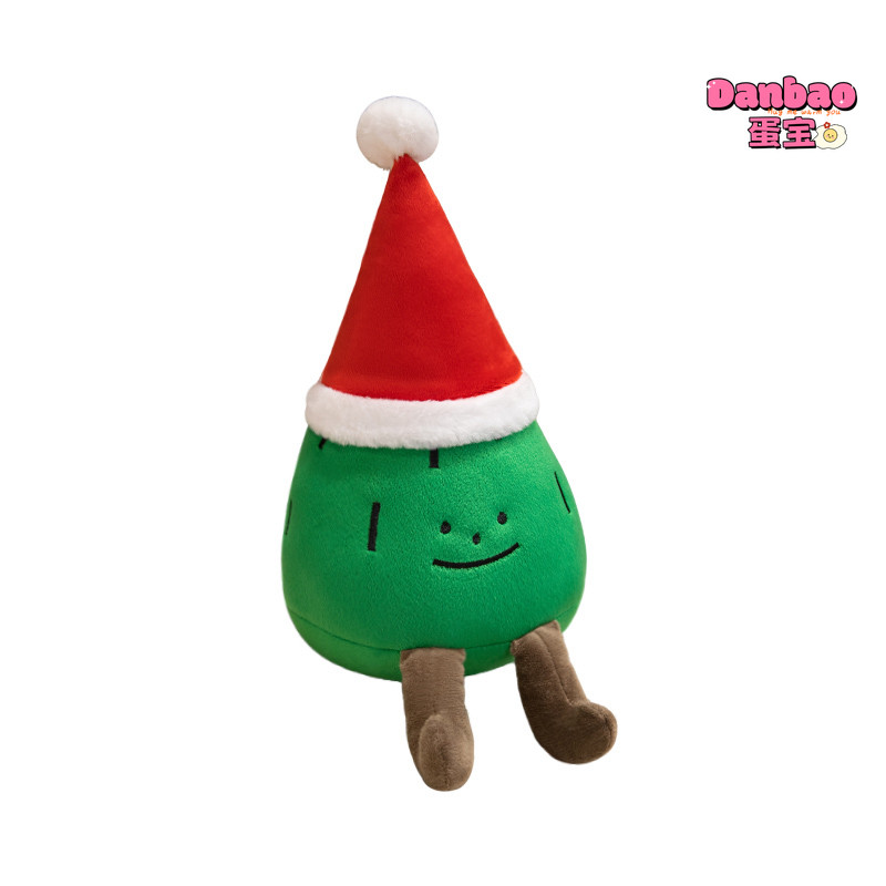 ((DANBAO) Đồ chơi sang trọng cây thông Noel vui vẻ Chất liệu búp bê cây thông Noel dễ thương Quà tặng mềm cho bạn bè Quà tặng Giáng sinh Đồ chơi DANBAO