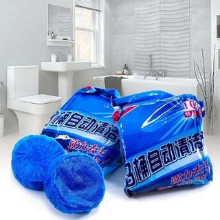Túi 10 viên tẩy bồn cầu, khử mùi, diệt khuẩn hiệu quả, tiện dụng