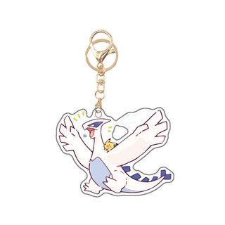 Pokemon Original Self-Made Acrylic Dragonite Lugia Qikachu Gengar Venusaur Charizard Blastoise Anime Peripheral Keychain