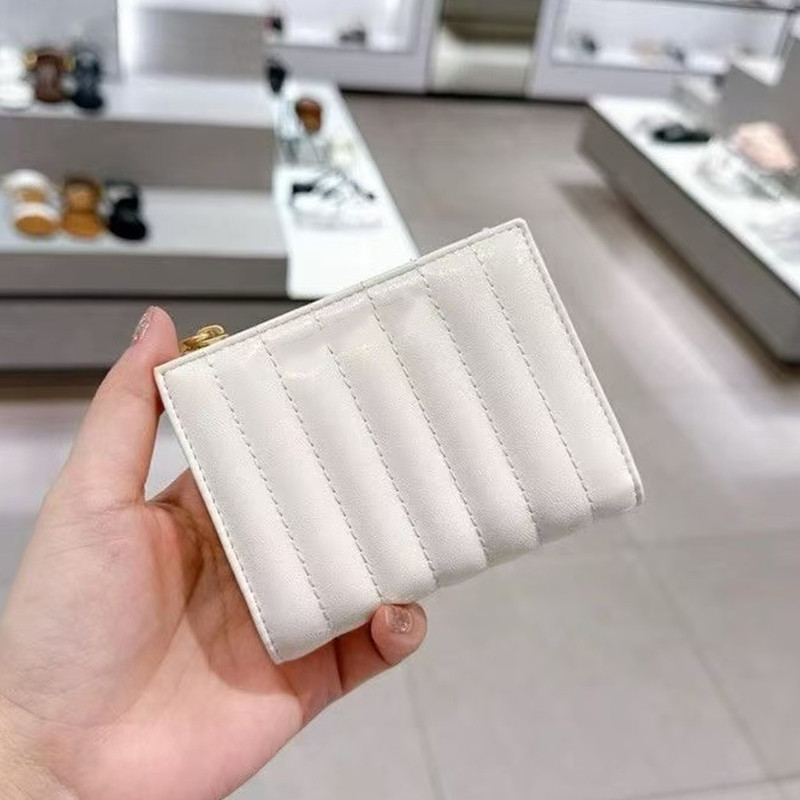 Ví gấp dọc nữ thiết kế ví đơn giản 10681159 Với hộp