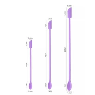 ITRUMPET 3 bộ dụng cụ cạo chai rỗng, silicone tái sử dụng, thân thiện môi trường, mềm mại, dùng cho mặt