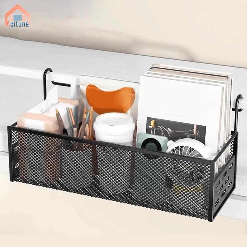 Treo Giỏ Chứa Đồ Kim Loại Tổ Chức Lưới Kệ Sắt Thiết Kế Chống Thấm Nước Thích Hợp Cho Trường Đại Học Ký Túc Xá Phòng Ngủ Căn Hộ Văn Phòng Nhà