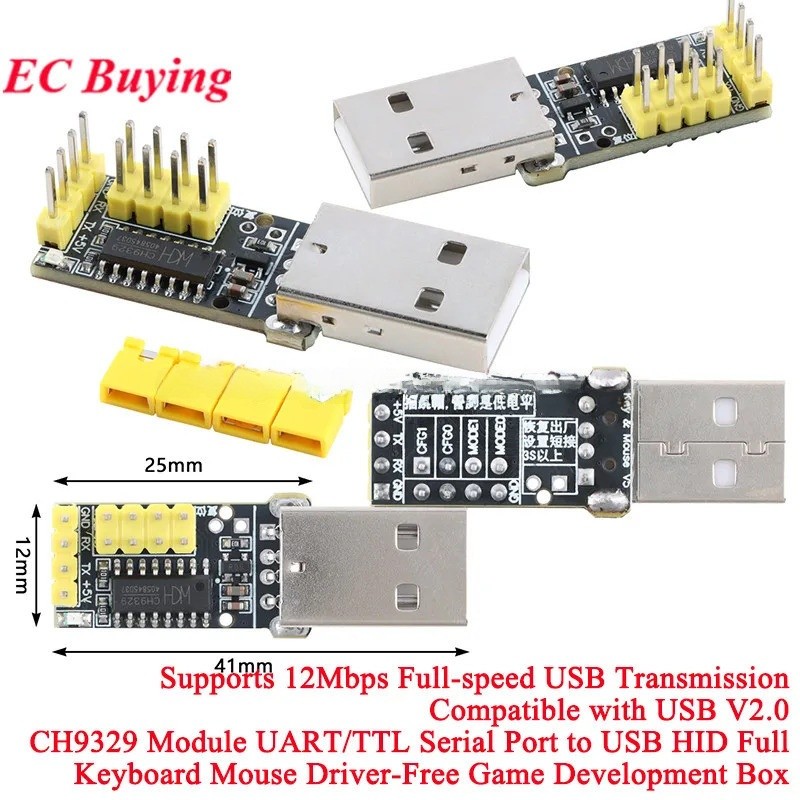 5 Cái / 1 CH9329 Module UART / TTL Cổng Nối Tiếp Sang USB HID Full Bàn ...