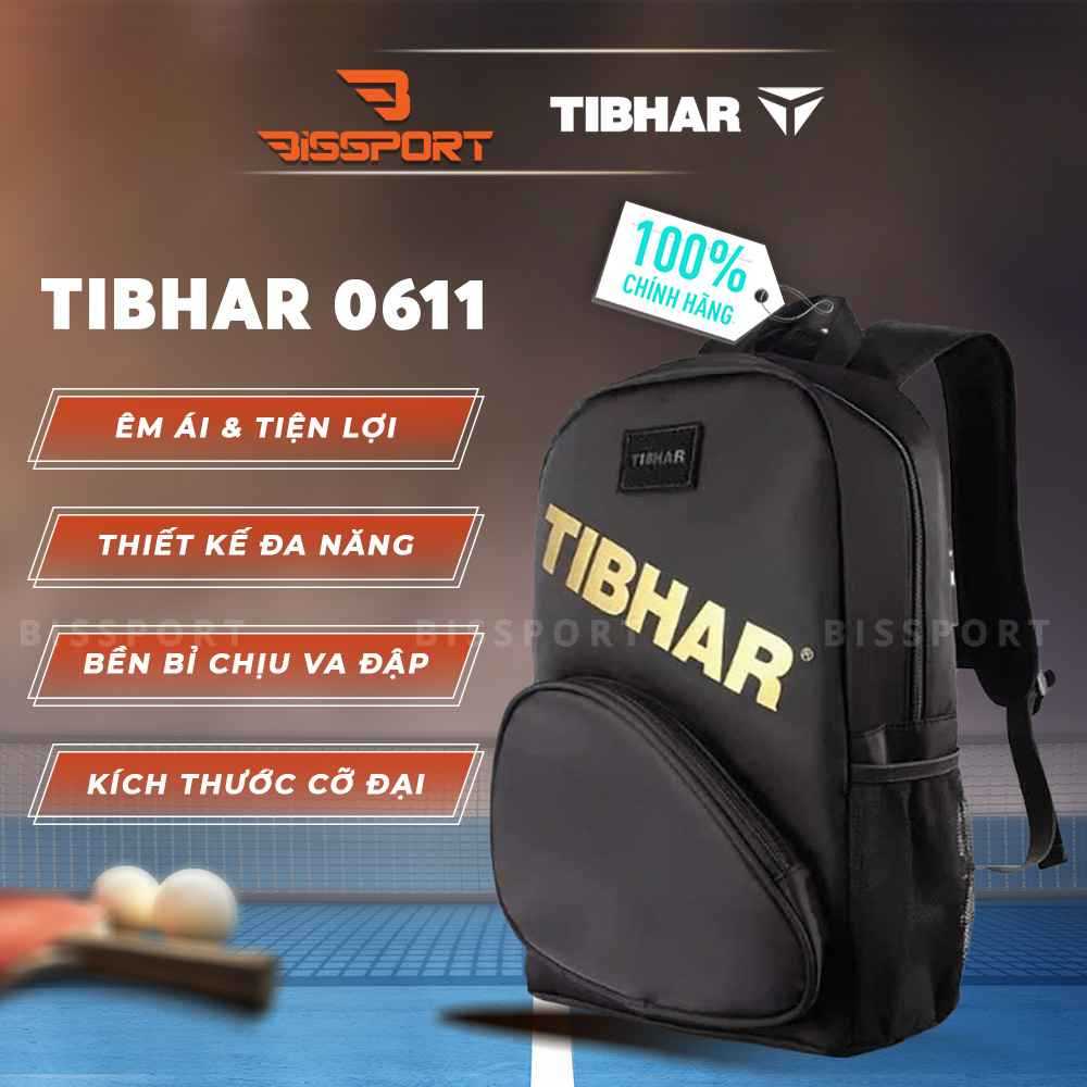 Balo Bóng Bàn Tibhar 0611 Chính Hãng - Chống Nước - Nhiều Ngăn Chứa ...