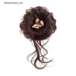 Dây buộc tóc và phụ kiện tóc bun thấp cho nữ, tăng thể tích tóc với lông tơ tự nhiên - Việt Nam