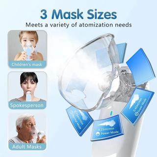 Máy xông mũi họng đa năng thế hệ mới - Cho bé và người lớn, hiệu quả với viêm phổi & viêm phế quản
