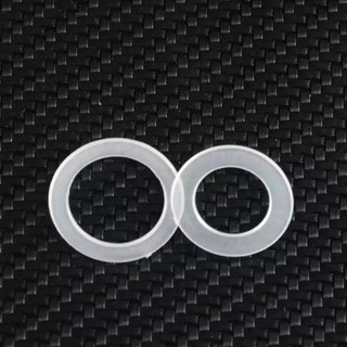 vòng đệm nhựa phẳng Long đền nhựa trắng các cỡ ，vòng đệm Cao Su PE M3-M20 [JYD-ZZ-Z]