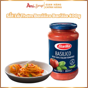 Sốt Lá Thơm Basilico Barilla 400g, Xốt Mỳ ý Spaghetti