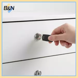Tủ Hợp Kim Kẽm B & N Lo 3 Cấp Điều Khiển Chìa Khóa Cho Tủ Nộp Ngăn Kéo Sử Dụng Văn Phòng An Ninh Cao.