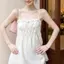 American Pure Desire Sling Nữ Mùa Hè Nhẹ Nhàng Ngọt Ngào Mỏng Dây Đeo Vai Slim-fit Slimmer Look Top