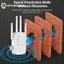 Ge Bộ mở rộng phạm vi WiFi Bộ khuếch đại lặp tín hiệu có dây Bảo hiểm nâng cao cho phòng ngủ Văn phòng tại nhà Nhiều thiết bị Hỗ trợ n