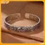VFZ Retro s Pixiu Charms Vòng Tay Nam Bạc 925 Thiết Kế Đơn Giản Phong Cách Trung Hoa Độc Đoán Mở Lắc Tay Trang Sức Louislifecool