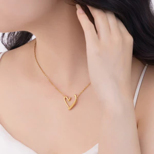 Dây liền mặt nữ Seraphina cao cấp họa tiết trái tim, đi làm đi tiệc đi chơi - DOJI