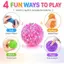 Yên Tĩnh Bóp Cảm Giác Căng Thẳng Bóng Nhiều Màu Đá Họa Tiết Đồ Chơi Fidget Cho Gia Đình Đi Học Du Lịch Mọi lứa tuổi Sử Dụng