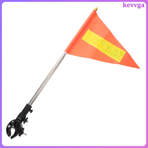 Cờ an toàn dành cho xe tay ga dành cho người lớn Màu cam và xe tay ga có cực kevga