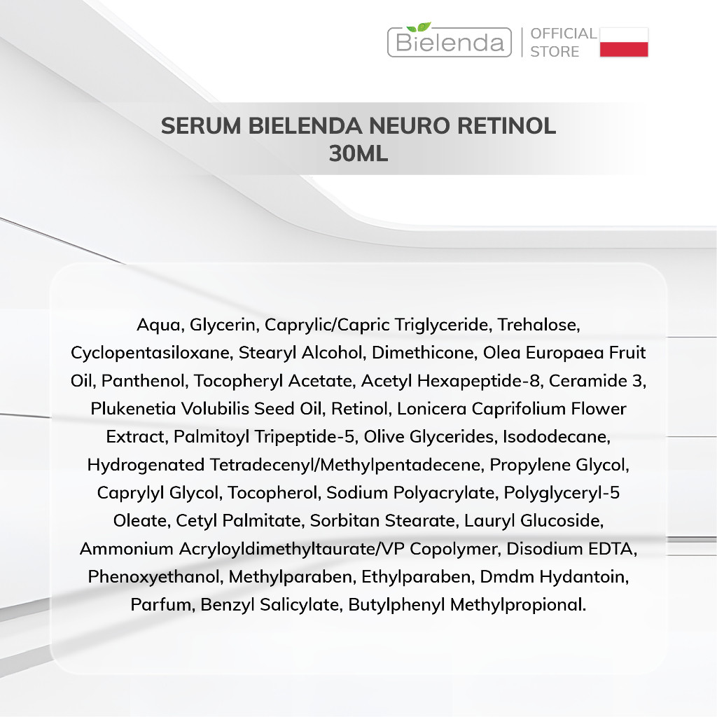 Serum Bielenda Neuro Retinol làm mờ thâm sẹo, hỗ trợ trẻ hóa và căng bóng da 30ml