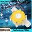 Belleshopp Máy bơm dòng nước Micro-Hydro DC F50 Máy phát điện năng lượng thủy điện (F50 5V)