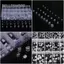 Belleshopp Tụ Điện Belleshopp 400 Chiếc 24 Giá Trị Bộ Hộp Các Loại SMD Phạm Vi 1uF - 1000uF Dành Cho Nguồn Điện Màn Hình TV Và PC, V.v.