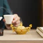 Rồng Đôi Chơi Ngọc Trai Lư Hương Phong Cách Trung Hoa Lư Hương Tốt Lành Đám Mây Tấm Lư Hương Hộ Gia Đình Gỗ Đàn Hương Lư Hương Đạo Thủ Công Đồ Trang Trí 7.2