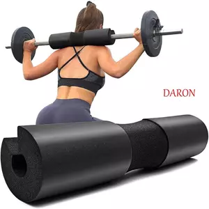 DARON Foam Barbell Fitness Foam Barbell Bar Cử tạ Bao Pad Grip Back Bảo vệ Pad Kéo lên Thanh Barbell Cover Bảo vệ vai Miếng đệm hỗ trợ bọt