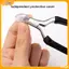 VFZ Cuticle Nail Nipper Dụng cụ cắt móng tay Tông đơ Cắt biểu bì Pusher Dụng cụ chăm sóc móng tay Tẩy Clipper / Kéo Nail Art Tool Louislifecool