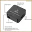 4Pin PWM 6 Cổng Quạt Thống Đốc Bộ Điều Khiển Tốc Độ Quạt Làm Mát Nước Máy Bơm Tốc Độ Đầu Vào Nguồn DC Công Suất Cao