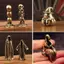 XOITU Đồng Bí Ngô Quỷ Trang Trí Hình Độc Đáo Nhỏ Tượng Phù Thủy Cho Tiệc Halloween Altar Trang Trí Quà Tặng VN