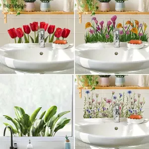 Bigapple Có Thể Tháo Rời Hoa Phòng Tắm Treo Tường - Bồn Rửa Chống Thấm Nước Trang Trí RDG