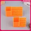 JASMINE 1 Máy Khoan Giá Đỡ 20 / 50 Lỗ Bit Tổ Chức Tua Vít Đầu Lưu Trữ Hộp Dụng Cụ Lỗ Ban Tua Vít Đứng Lục Giác Shank Sắp Xếp JASMINE