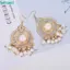 FUHUIOT Hợp Kim Retro Vintage Tua Rua Cho Nữ Dự Tiệc Quà Tặng Phụ Kiện Boho