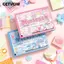 GETVOW Sticky Note Material Pack, Fan Journal M5 Mini Mechanism DIY Craft Book, Sổ tay trang trí In hai mặt Giấy dán trẻ em Đồ chơi thủ công