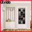 Giá đỡ mũ OLVIDO, 24 túi Hộp đựng mũ màu xám, Tủ quần áo Bảo quản đa chức năng 3 móc tiết kiệm không gian Giá đỡ mũ bóng chày Phòng ngủ