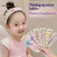 JULYHOT 1 / 3 Chiếc Bé Ngọt Ngào Nổ Stiers Cho Bé Gái Tóc Công Chúa Dễ Dàng DIY Phong Cách Massivedeals
