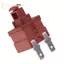 GE 1Pc KAN-L5 2Pin Công tắc chìa khóa tự đặt Máy nước nóng Công tắc máy hút bụi 7.5A 250VAC Nút công tắc nguồn Lo Nút Công tắc chìa khóa VN