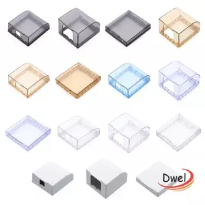DWEL 1 Cái Công Tắc Vỏ Bảo Vệ Phòng Tắm Chống Bắn Hộp Nguồn Cung Cấp Ổ Cắm Bảo Vệ Ổ Cắm