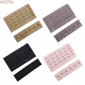 WEETW Áo Ngực Mở Rộng Có Khóa Áo Ngực Mở Rộng Khóa Đơn Giản Hữu Ích Nữ Quần Lót Dây 4 Hàng 6 Móc Đồ Lót Dây Đeo