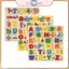 POWER Montessori Câu đố bằng gỗ Số chữ cái Phân loại toán học Bộ giáo dục STEM dành cho trẻ mới biết đi tại nhà.