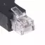 1 / 2 Cái 6P4C Nam Sang 4 Pin Vít Đầu Nối RJ11 Ethernet Cho Đầu Thu Điện Thoại Mở Rộng Cáp Adapter mới