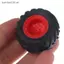 SRVN 10 Chiếc Bánh Xe Đồ Chơi PC Vành Cao Su Lốp DIY Công Nghệ Mini 4WD Lốp Nhiều Màu Sắc Lỗ Đường Kính 2mm 2.5mm 3mm Cho Xe Ô Tô Mô Hình RC Toycars Một Phần.