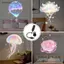 Máy chiếu LED USB SRVN Xoay 360 độ Đèn ngủ chiếu giấc mơ để trang trí nội thất Phòng trẻ em Ambiance.