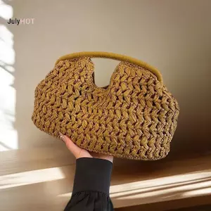 Túi xách dệt thanh lịch thời trang JULYHOT Túi xách nữ đi biển Ống hút nách Túi đeo vai tinh tế Túi dạ hội dành cho nữ Quà tặng Massivedeals