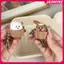 JASMINE Fidget Mini Bánh Clier Nút Đồ Chơi Giảm Căng Thẳng Áp Lực Móc Khóa Dành Cho Học Sinh Tặng Đảng Túi Filler JASMINE