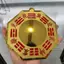Mặt dây chuyền phước lành phong cách cổ điển Trung Quốc Bagua lồi gương phong thủy để trang trí nội thất Quà tặng ngày lễ [VN]
