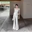 Phiên Bản Hàn Quốc Cao Cấp Thời Trang Ba Chiều Khâu Hoa Cổ Vuông Camisole Nữ Mùa Hè 2026 Phong Cách Mới Ôm Hơn Nhìn Top