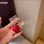 HFSHY Chấm Bi Móng Vuốt Tóc Với 3D Dâu Trang Trí Chống Trượt Tay Cầm Ngọt Ngào Phụ Kiện Tóc Cho Bé Gái Ngọt Ngào Hàng Ngày Nhìn VN