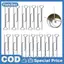 5-20 Chiếc 4.3 Inch Nến Wi Giá Đỡ Kẹp Wi Fixer Thép Không Gỉ Giá Đỡ Để Làm Nến Kim Loại Wi Tập Trung Thiết Bị Dụng Cụ
