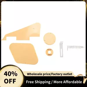 1 Bộ Màu Vàng Pickguard Khoang Công Tắc Có Pickup Tấm Giá Đỡ Vít Phù Hợp Với Đàn Guitar Phong Cách Bộ