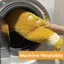Thảm tắm chanh Thảm trái cây chống trượt dễ thương Thảm nhà bếp chanh vàng Trang trí phòng tắm Thảm trẻ em vui nhộn, Máy có thể giặt Dễ sử dụng 48 X 60cm