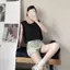 Quần Short Denim Hot Girl của Mỹ dành cho nữ Mùa hè 2026 Phong cách mới Eo cao Kích thước lớn Ôm hơn Nhìn thẳng chữ a Quần nóng siêu ngắn