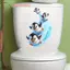 Decal nhà vệ sinh và phòng tắm trượt Penguin Stier